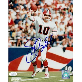 Steve Bartkowski Atlanta Falcons Signed 8x10 Glossy Photo JSA Authenticated