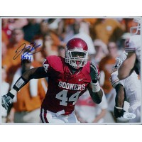 Jeremy Beal Oklahoma Sooners Signed 8.5x11 Cardstock Photo JSA Authenticated