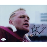 Brian Bosworth Oklahoma Sooners Signed 8x10 Glossy Photo JSA Authenticated