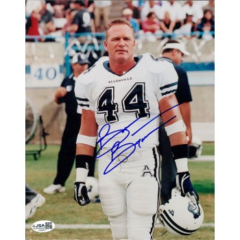 Brian Bosworth The Longest Yard Signed 8x10 Glossy Photo JSA Authenticated