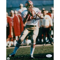 John Brodie Signed San Francisco 49ers NFL 8x10 Photo JSA Authenticated