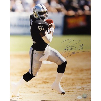 Tim Brown Oakland Raiders Signed 16x20 Glossy Photo JSA Authenticated