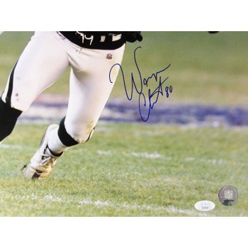 Wayne Chrebet New York Jets Signed 16x20 Glossy Photo JSA Authenticated