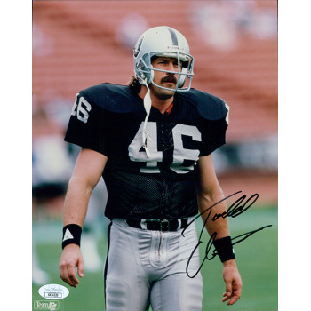 Todd Christensen Oakland Raiders Signed 8x10 Glossy Photo JSA Authenticated Todd Christensen Oakland Raiders Signed 8x10 Glossy Photo JSA Authenticated