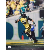 Patrick Chung Oregon Ducks Signed 11x14 Matte Photo JSA Authenticated