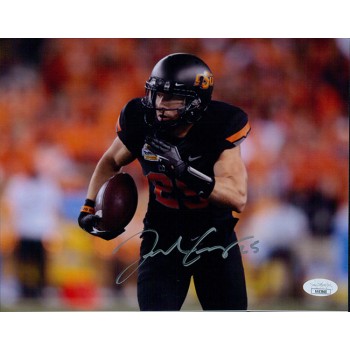 Josh Cooper Oklahoma State Cowboys Signed 8x10 Cardstock Photo JSA Authenticated