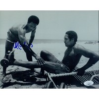 Al Cowlings Signed 8x10 Glossy Photo With OJ Simpson On Beach JSA Authenticated