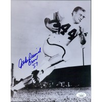 John David Crow Texas A&M Signed 8x10 Glossy Photo JSA Authenticated