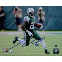 Isaiah Crowell New York Jets Signed 8x10 Matte Photo Steiner Authenticated