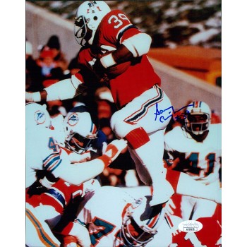 Sam Cunningham New England Patriots Signed 8x10 Glossy Photo JSA Authenticated