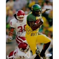 Ed Dickson Oregon Ducks Signed 8x10 Glossy Photo JSA Authenticated