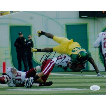 Ed Dickson Oregon Ducks Signed 8x10 Glossy Photo JSA Authenticated