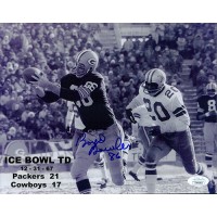 Boyd Dowler Green Bay Packers Signed 8x10 Glossy Photo JSA Authenticated
