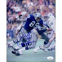 Billy Joe DuPree Dallas Cowboys Signed 8x10 Glossy Photo JSA Authenticated