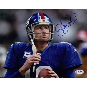 Jeff Feagles New York Giants Signed 8x10 Matte Photo PSA Authenticated