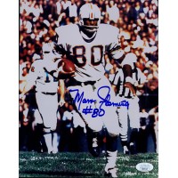 Marv Fleming Miami Dolphins Signed 8x10 Glossy Photo JSA Authenticated