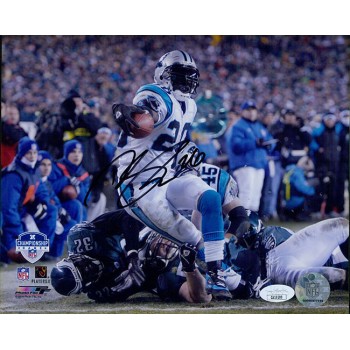 DeShaun Foster Carolina Panthers Signed 8x10 Glossy Photo JSA Authenticated