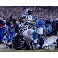DeShaun Foster Carolina Panthers Signed 8x10 Glossy Photo JSA Authenticated