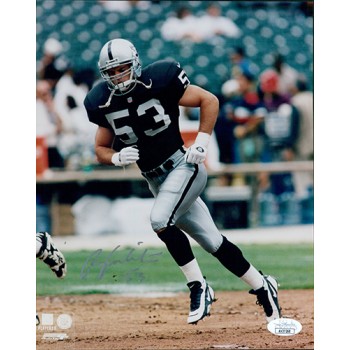 Rob Fredrickson Oakland Raiders Signed 8x10 Glossy Photo JSA Authenticated