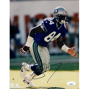 Joey Galloway Seattle Seahawks Signed 8x10 Glossy Photo JSA Authenticated