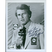 Frank Gifford Football Player Signed 7x9 Glossy Photo JSA Authenticated