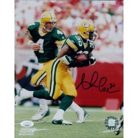 Ahman Green Green Bay Packers Signed 8x10 Glossy Photo JSA Authenticated