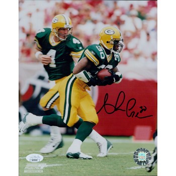 Ahman Green Green Bay Packers Signed 8x10 Glossy Photo JSA Authenticated