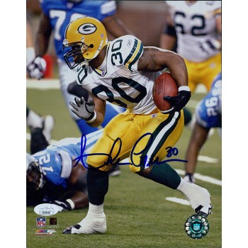 Ahman Green Green Bay Packers Signed 8x10 Glossy Photo JSA Authenticated