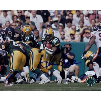 Ahman Green Green Bay Packers Signed 8x10 Glossy Photo JSA Authenticated