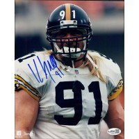 Kevin Greene Pittsburgh Steelers Signed 8x10 Glossy Photo JSA Authenticated