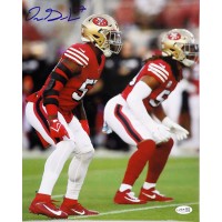 Dre Greenlaw San Francisco 49ers Signed 11x14 Glossy Photo JSA Authenticated