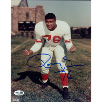 Rosey Grier New York Giants Signed 8x10 Glossy Photo JSA Authenticated