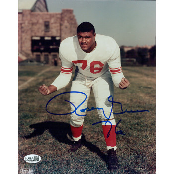 Rosey Grier New York Giants Signed 8x10 Glossy Photo JSA Authenticated