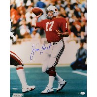Jim Hart St. Louis Cardinals Signed 16x20 Glossy Photo JSA Authenticated