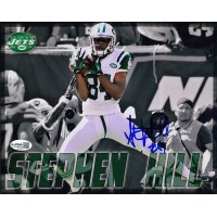 Stephen Hill New York Jets Signed 8x10 Matte Photo JSA Authenticated