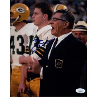 Don Horn Green Bay Packers Signed 8x10 Matte Photo JSA Authenticated