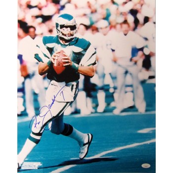 Ron Jaworski Philadelphia Eagles Signed 16x20 Glossy Photo JSA Authenticated