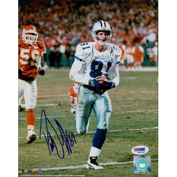 Patrick Jeffers Dallas Cowboys Signed 8x10 Glossy Photo PSA Authenticated