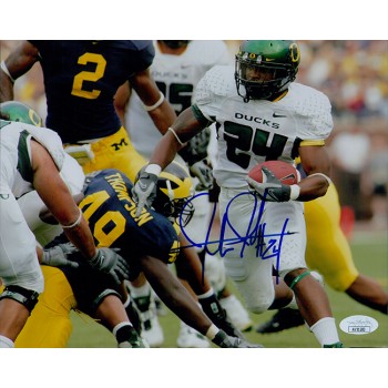 Jeremiah Johnson Oregon Ducks Signed 8x10 Glossy Photo JSA Authenticated