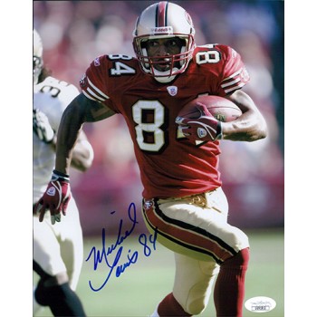 Michael Lewis San Francisco 49ers Signed 8x10 Matte Photo JSA Authenticated