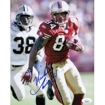 Michael Lewis San Francisco 49ers Signed 8x10 Matte Photo JSA Authenticated