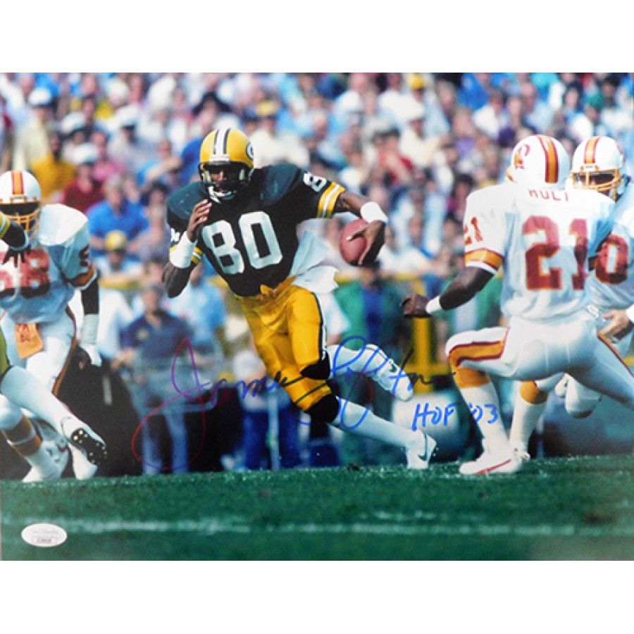 James Lofton Green Bay Packers Autographed 11x17 Photo