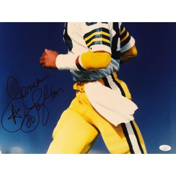 James Lofton Green Bay Packers Signed 16x20 Glossy Photo JSA Authentic Crease