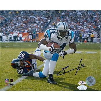 Ricky Manning Jr. Carolina Panthers Signed 8x10 Glossy Photo JSA Authenticated