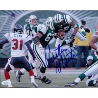 Curtis Martin New York Jets Signed 8x10 Matte Photo JSA Authenticated