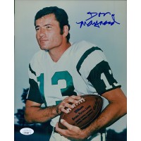 Don Maynard New York Jets Signed 8x10 Glossy Photo JSA Authenticated