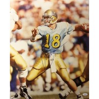 Cade McNown UCLA Bruins Signed 16x20 Matte Photo JSA Authenticated
