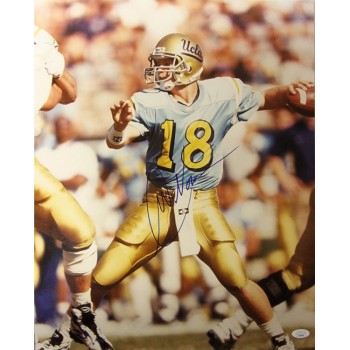 Cade McNown UCLA Bruins Signed 16x20 Matte Photo JSA Authenticated