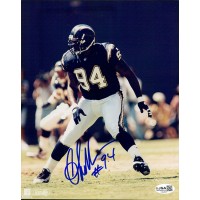 Chris Mims San Diego Chargers Signed 8x10 Glossy Photo JSA Authenticated