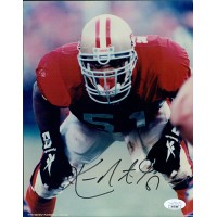 Ken Norton Jr. San Francisco 49ers Signed 8x10 Glossy Photo JSA Authenticated